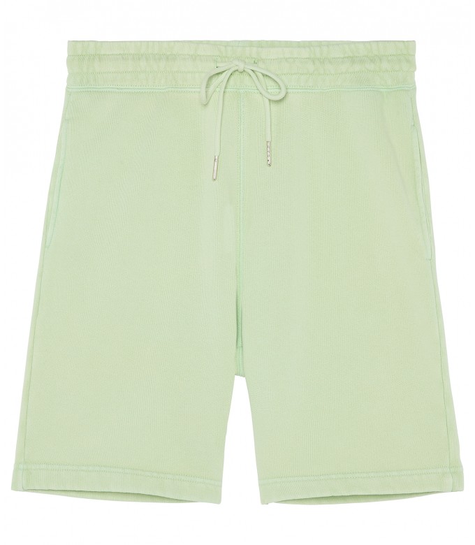 JOSH - Short en molleton aqua