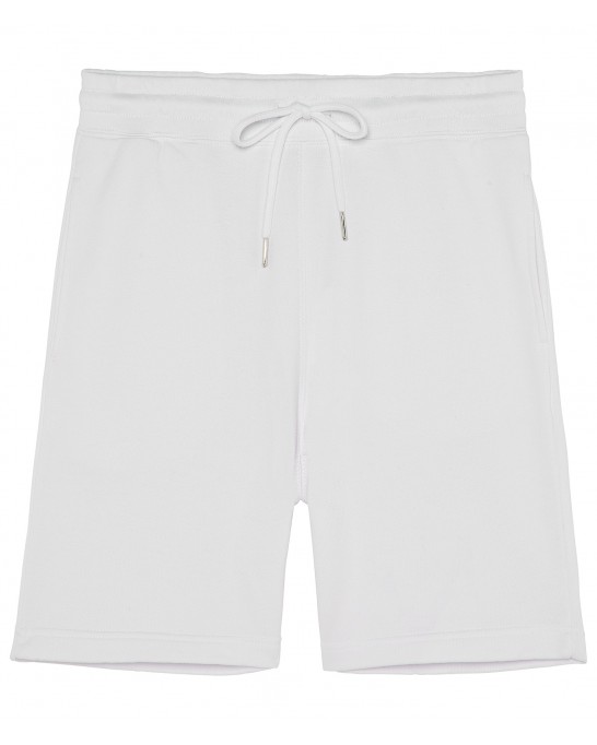 JOSH - White fleece shorts