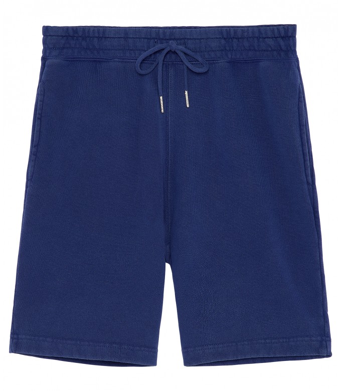 JOSH - Indigo fleece shorts