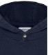 EVAN - Navy blue Hooded Sweatshirt