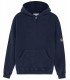 EVAN - Navy blue Hooded Sweatshirt