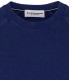 JULIAN - Indigo fleece sweatshirt