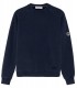 JULIAN - navy blue fleece sweatshirt