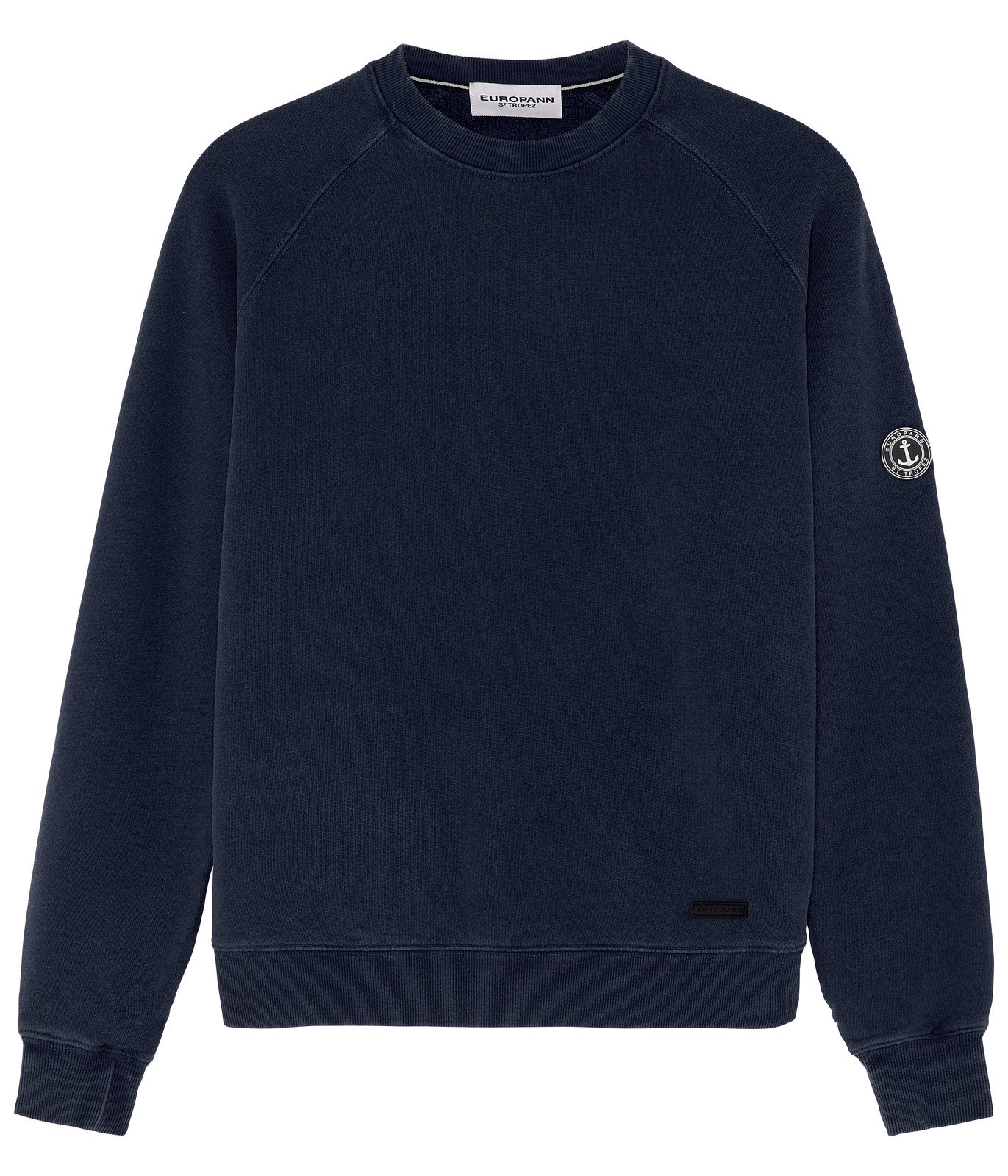 Men's plain fleece sweatshirt with long sleeves Quality brand Europann