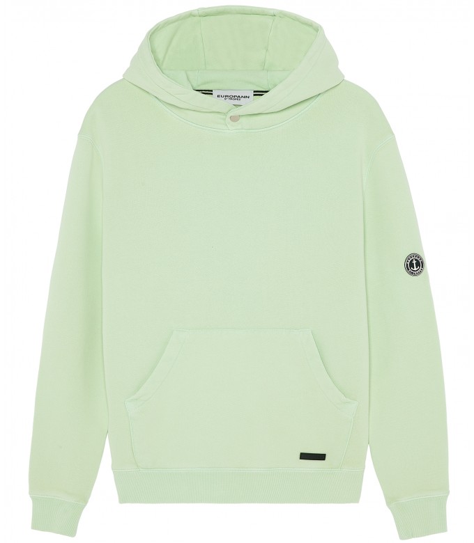 EVAN - Aqua Hooded Sweatshirt