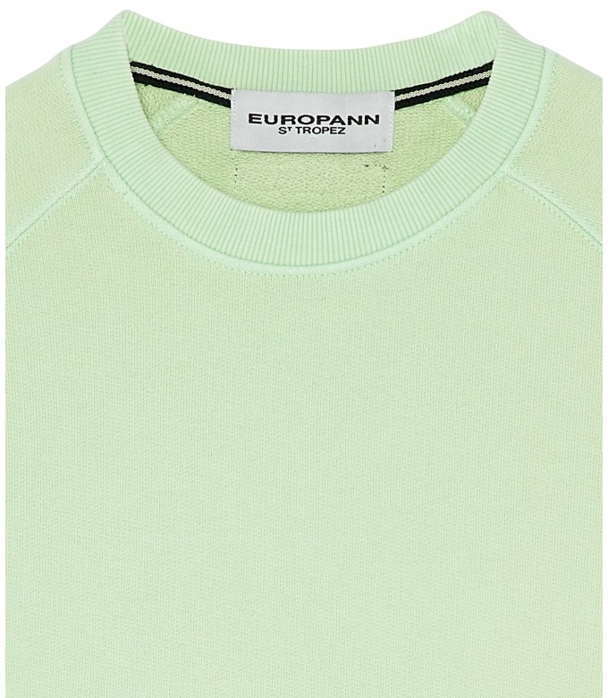 JULIAN - Sweat en molleton Aqua