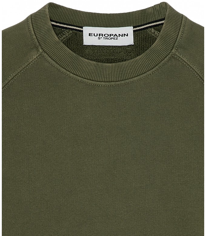 JULIAN - Bronze fleece sweatshirt