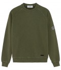 JULIAN - Bronze fleece sweatshirt