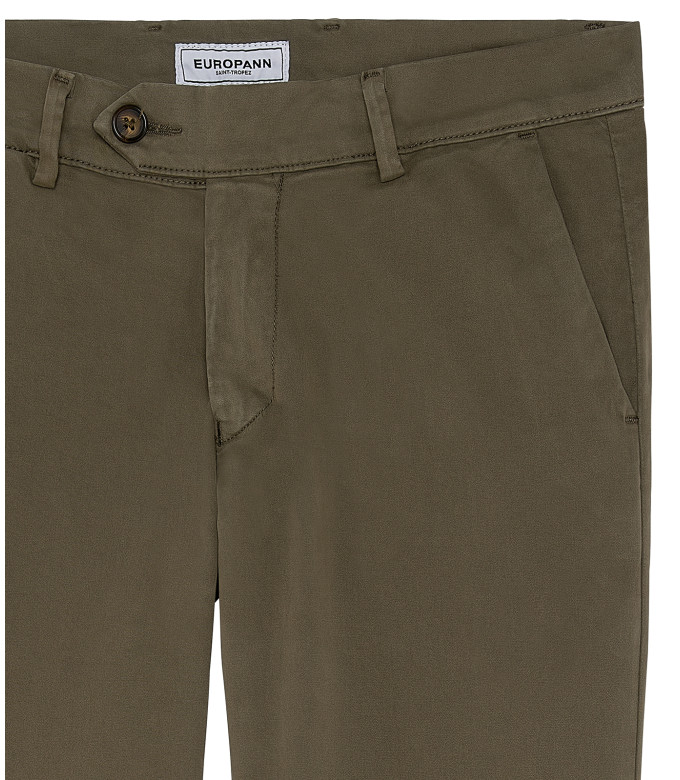 FLASH - Pantalon chino kaki hiver