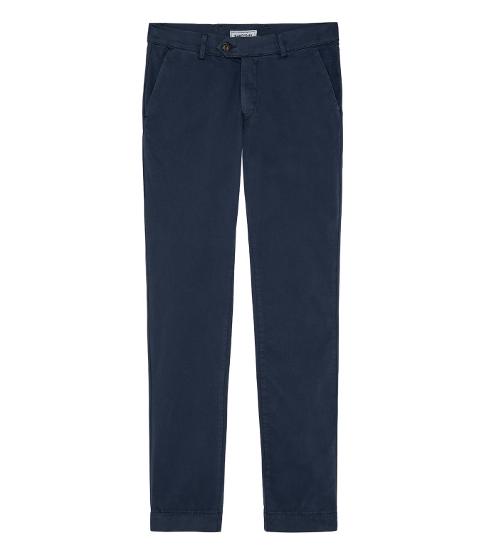 FLASH - Pantalon chino marine hiver