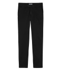 FLASH - Pantalon chino noir hiver