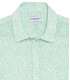 JAMY - Original aqua print linen shirt