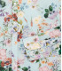 FLOWER - Chemise coton imprimé fleurie ciel