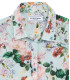FLOWER - Chemise coton imprimé fleurie ciel