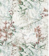 BLOOM - Cotton ecru flower printed shirt