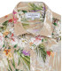 LUC - Cotton beige printed shirt