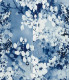 LORD- Chemise lin imprimé fleurie Indigo
