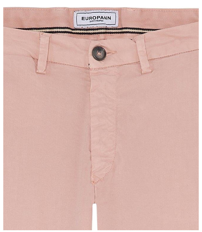 FLASH - Pantalon chino coupe ajustée, rose