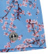 THEO Short de bain imprimé motif fleur japonaise ocean