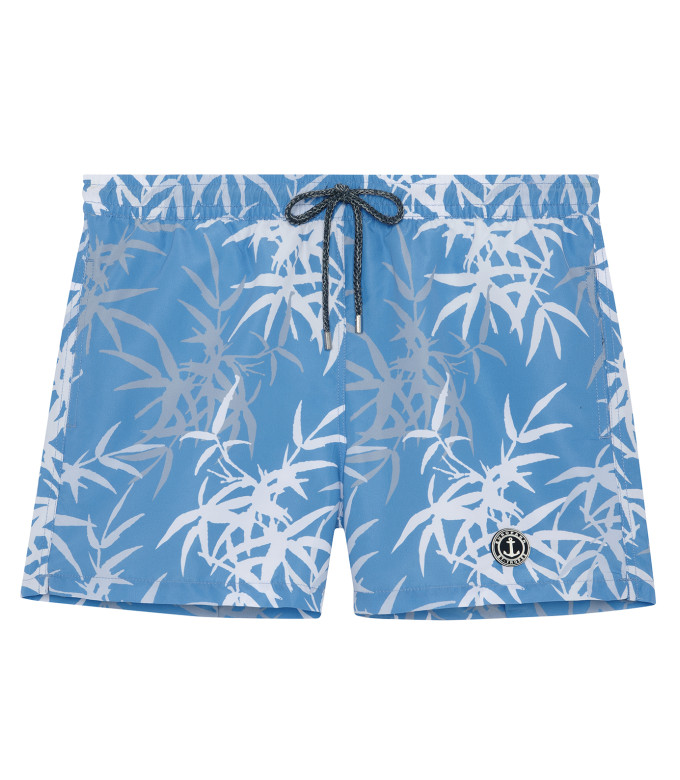RUBEN - Short de bain imprimé fleurie ocean