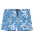 RUBEN - Short de bain imprimé fleurie ocean