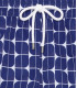 BRAN - Short de bain imprimé vintage année 80 Indigo