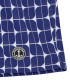 BRAN - Short de bain imprimé vintage année 80 Indigo