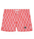 JAROD - Wavy fuchsia printed swim shorts