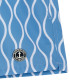 JAROD - Wavy ocean printed swim shorts