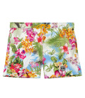 TYSON - Exotic flower print swim shorts multicolored