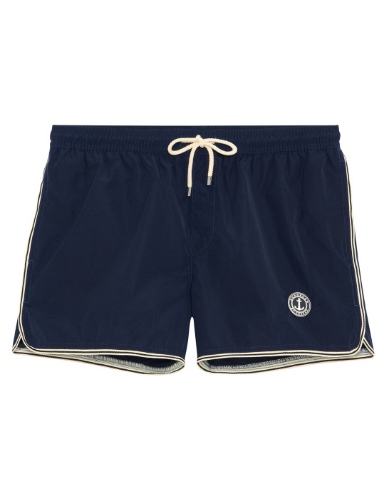 TOM - Plain navy swim shorts