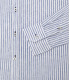 RAY - Linen thin stripes shirt blue