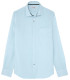 DIVA - Linen casual shirt, light blue