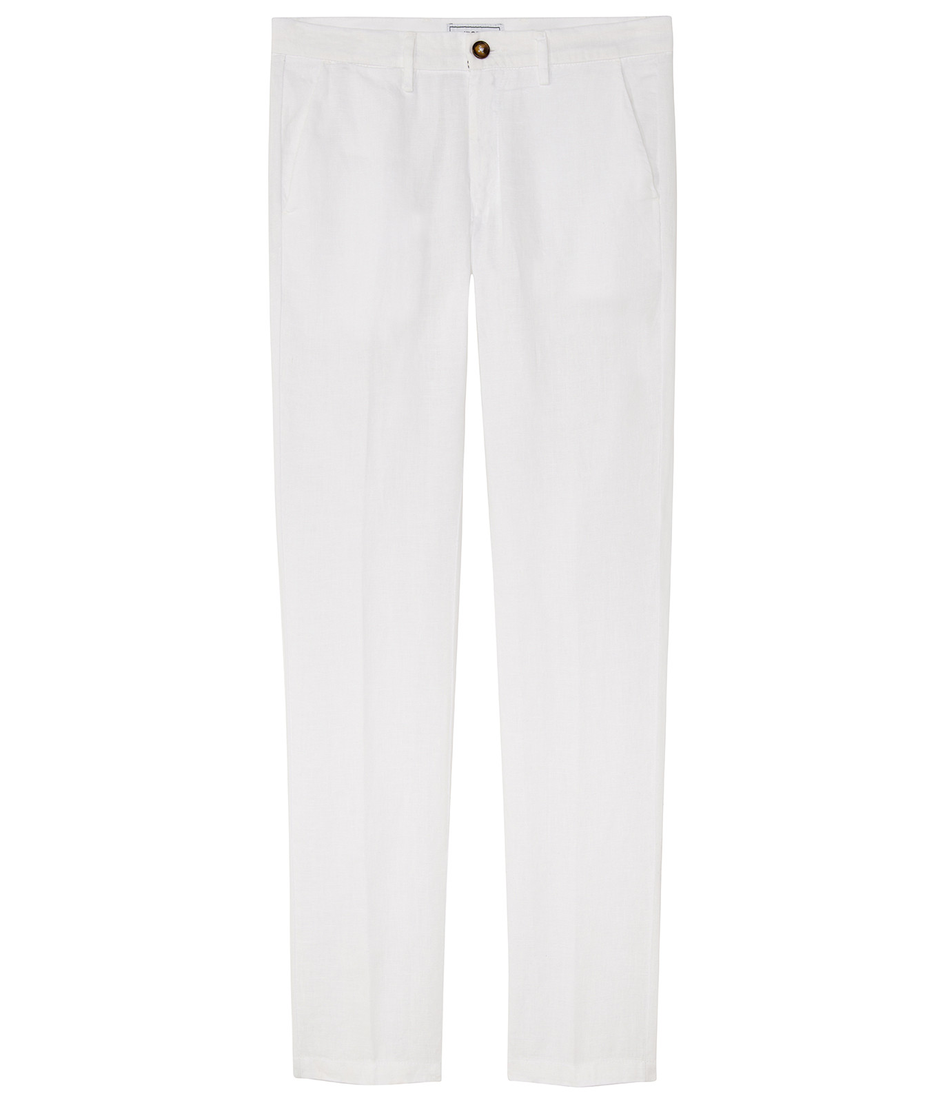 Pantalon en lin pour homme avec plis, pantalon de jogging en lin blanc,  pantalon pour homme, pantalon ample, pantalon ample -  France