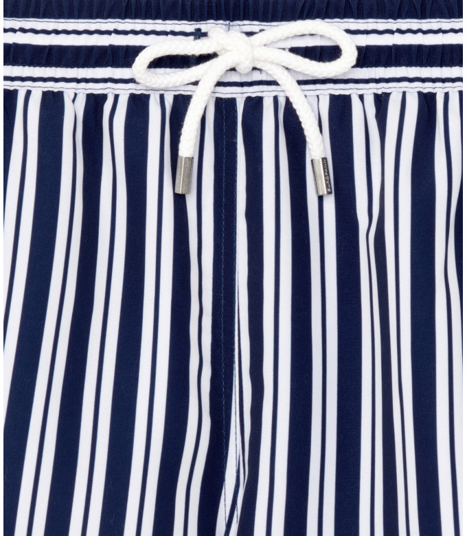 RYAN - Navy stripes swim shorts