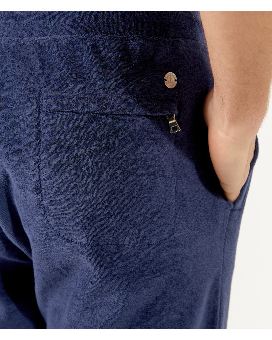 BART - Navy blue terrycloth joggers