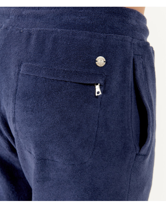 BART - Navy blue terrycloth joggers