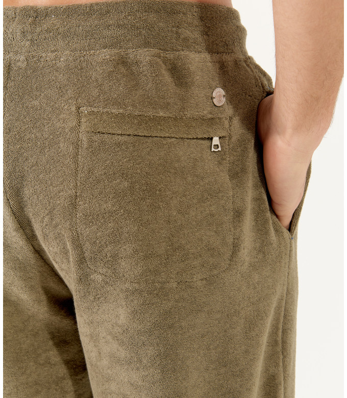 BART - Khaki terrycloth joggers