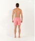 JAROD - Wavy fuchsia printed swim shorts