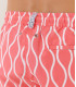 JAROD - Wavy fuchsia printed swim shorts