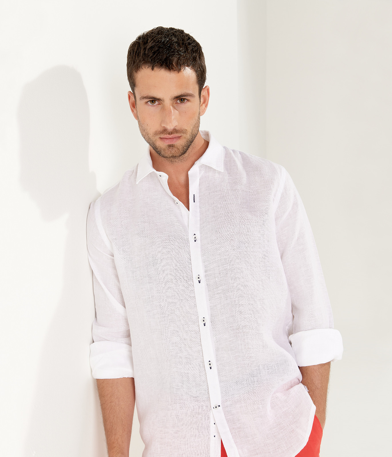 Jonas Plain Linen Shirt