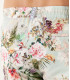 LUKA - Short de bain imprimé fleurs japonaises aqua