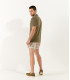POLO TISSU EPONGE MITCH kaki