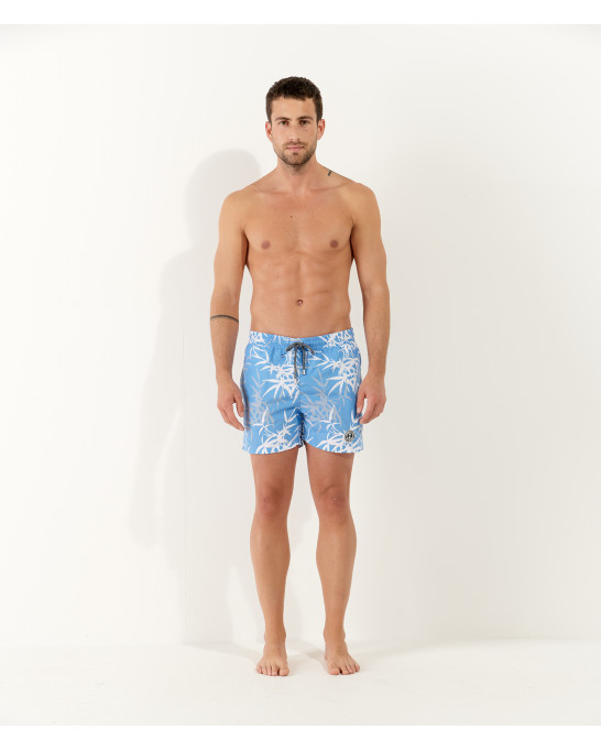 RUBEN - Ocean floral print swim shorts