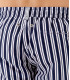 RYAN - Short de bain rayures marine