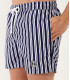 RYAN - Short de bain rayures marine