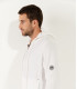 COTTON HOODIE SACHA WHITE