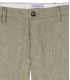 KAKI SLIM FIT LINEN-BLEND BERMUDAS TURNER