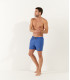 SOFT - Plain indigo swim shorts