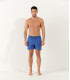 SOFT - Plain indigo swim shorts